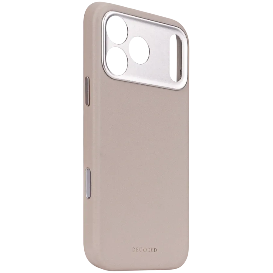 DECODED Θήκη Leather case με MagSafe, Solid Clay for iPhone 17 Pro Max — Εικών №3