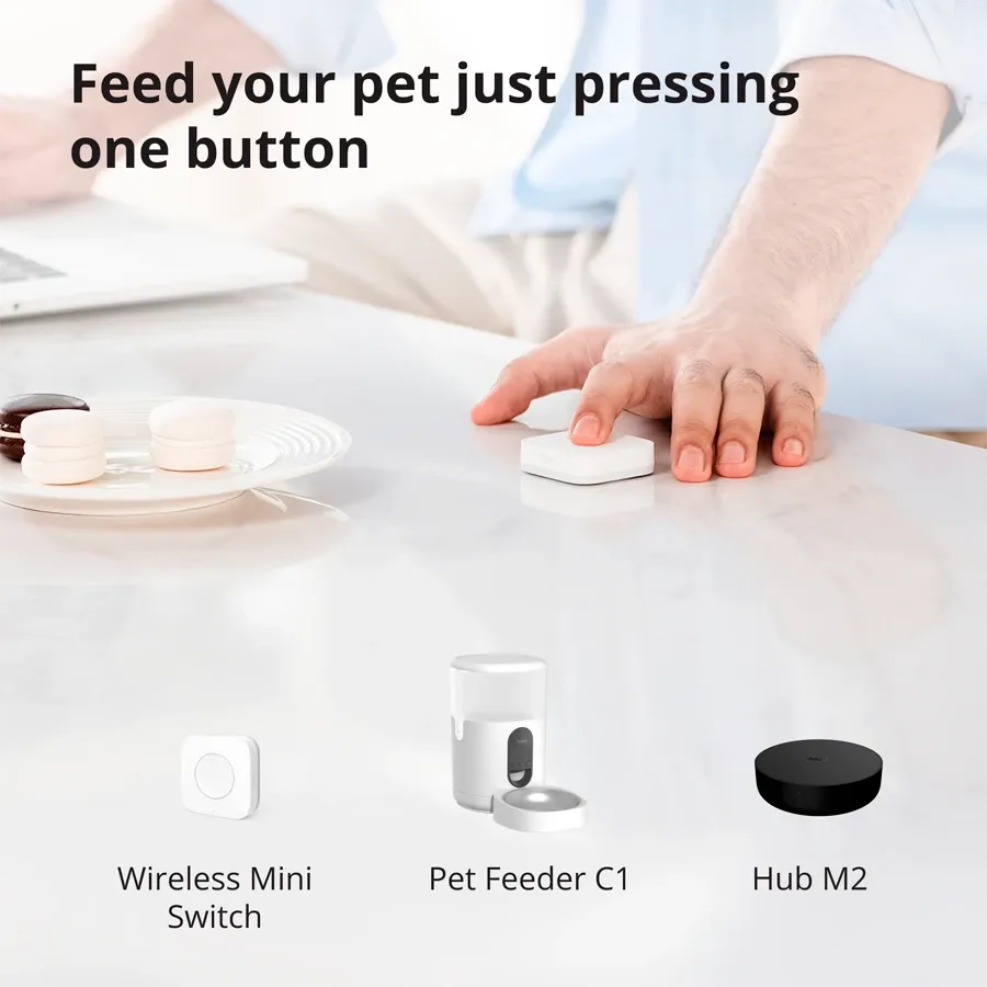 AQARA Smart Pet Feeder, White — Image №9