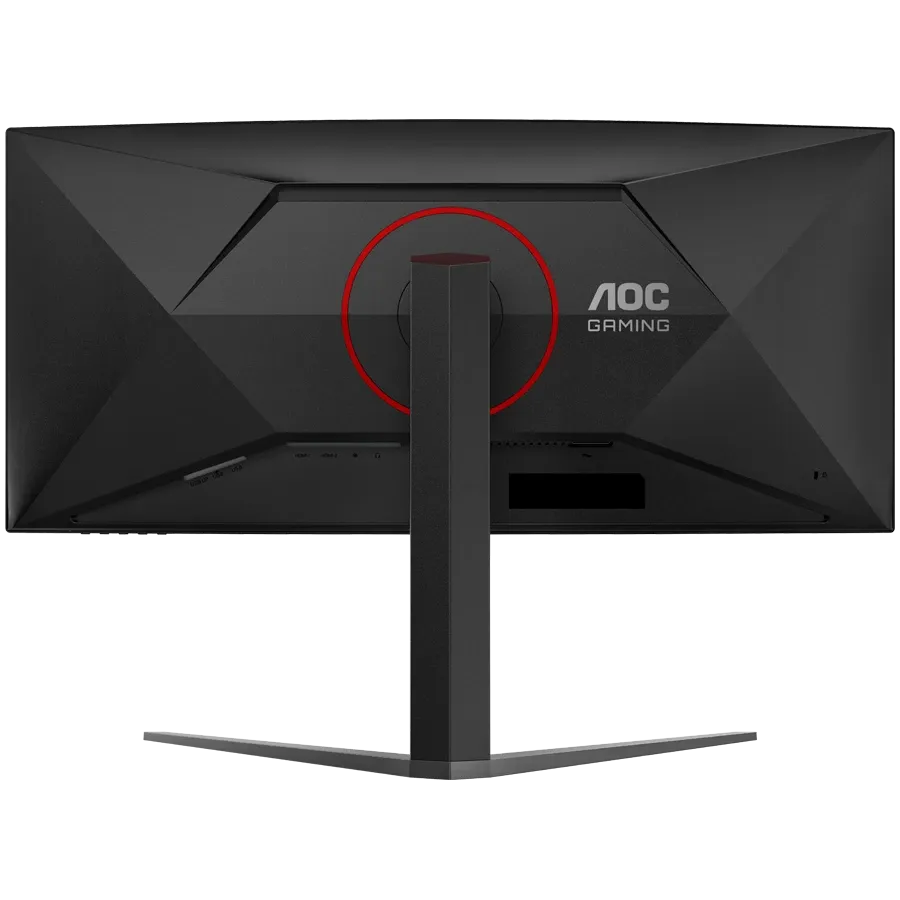 AOC Monitor LED ( 3440x1440, VA) Black/Red — Image №4