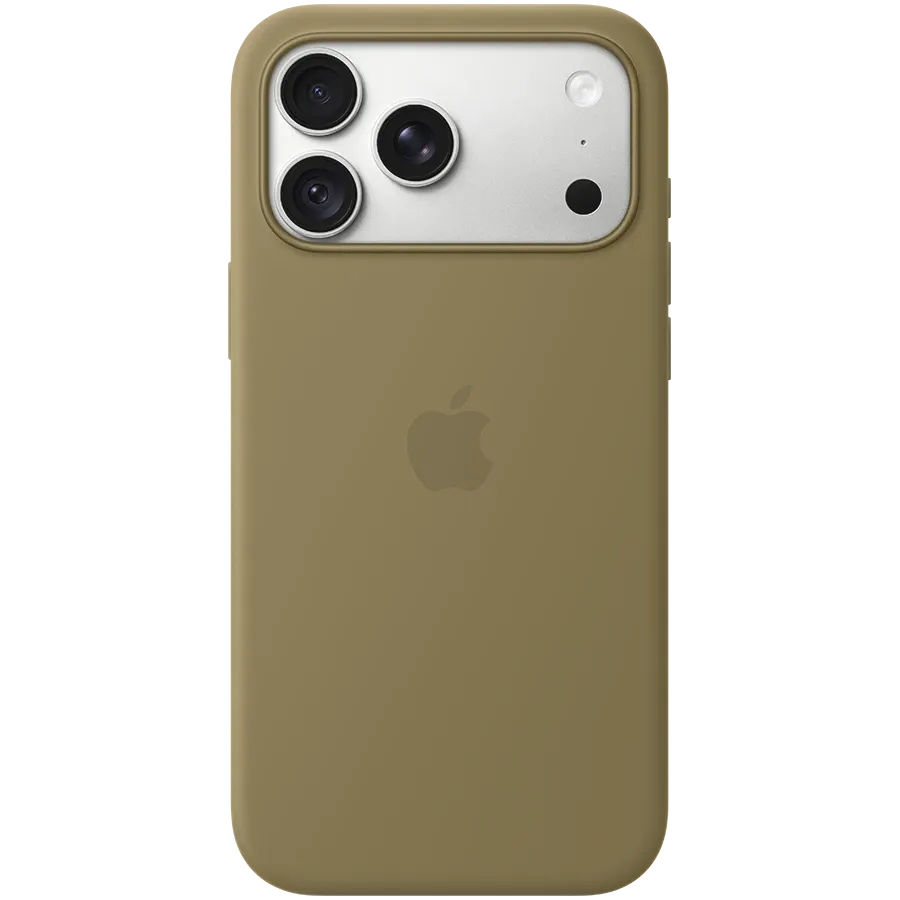 APPLE Silicone Case with MagSafe, Olive for iPhone 18 Pro Max — Image №1