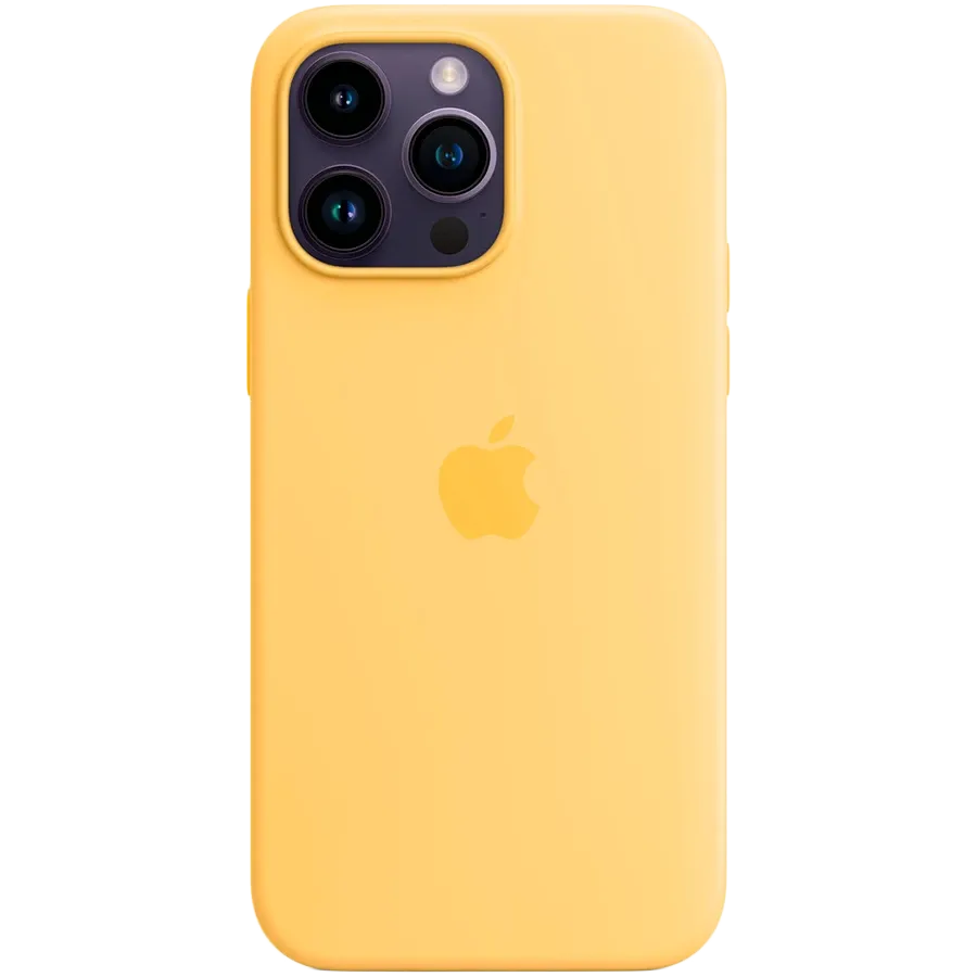 Պատյան APPLE Silicone Case հետ MagSafe Sunglow for iPhone 14 Pro Max — image №1