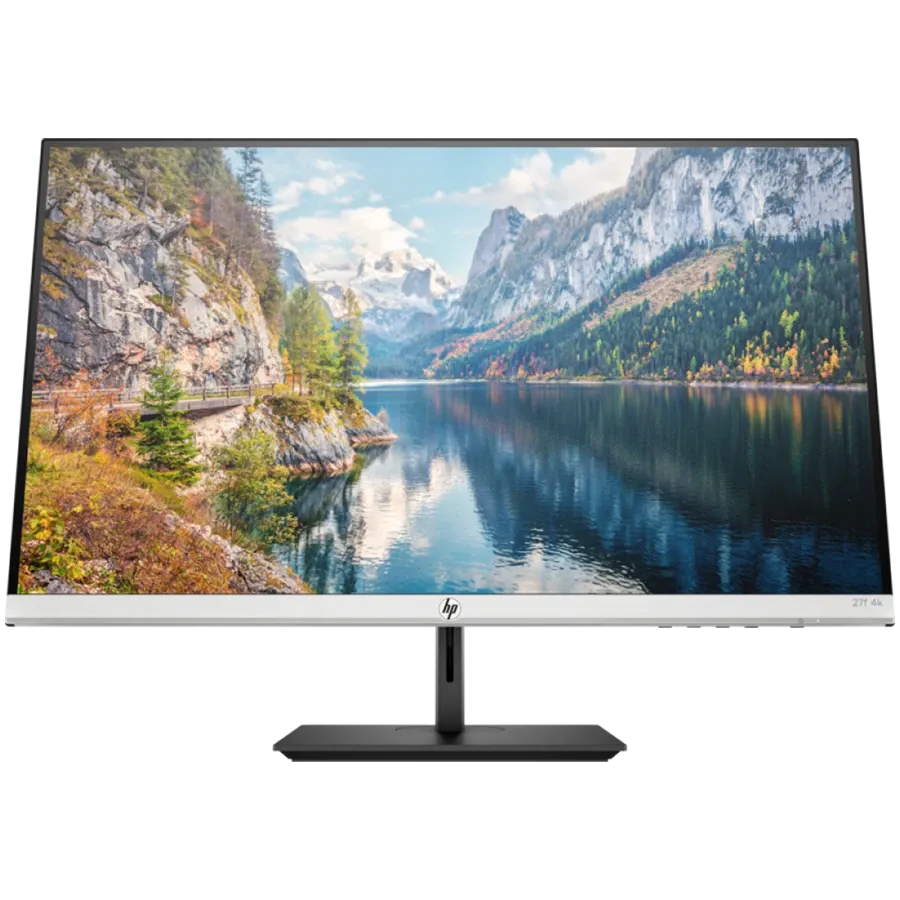 LED монитор HP INC 27f (27", 3840x2160, IPS) Black — Изображение №1