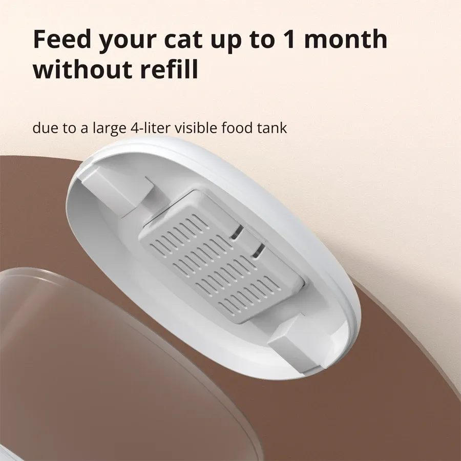 AQARA Smart Pet Feeder, White — Image №10