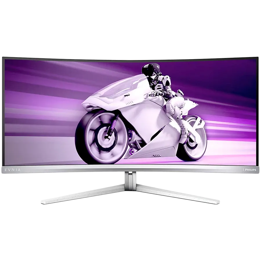 PHILIPS Monitor LED (34", 3440x1440) Λευκό — Εικών №1