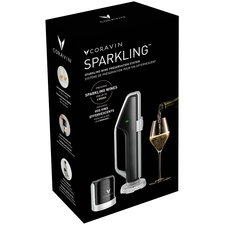 Система сохранения игристых вин CORAVIN, черный/серебристый — Изображение №12
