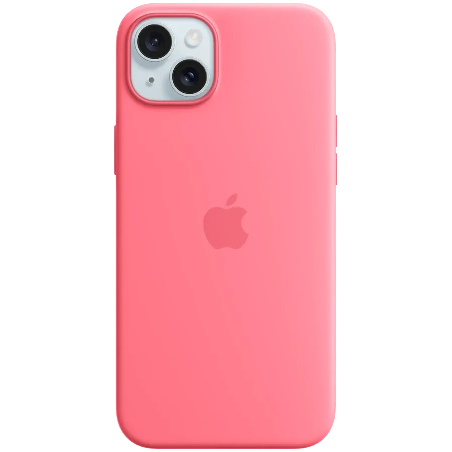 Պատյան APPLE Silicone Case with MagSafe հետ MagSafe Վարդագույն for iPhone 15 Plus — image №1