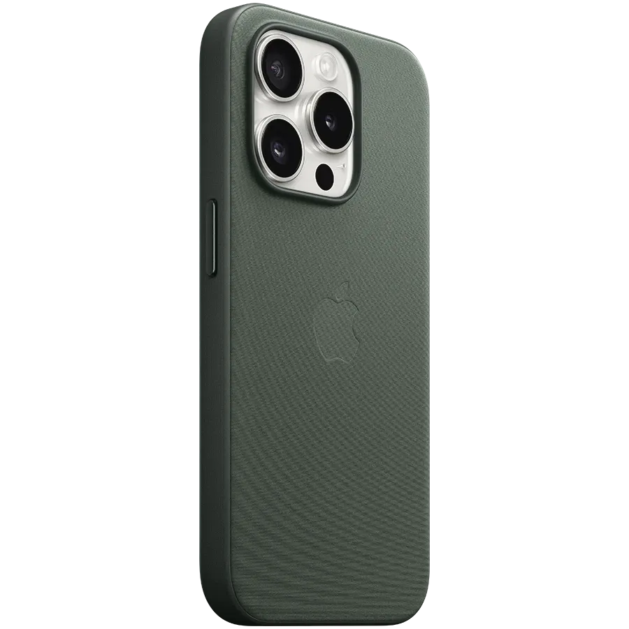 APPLE Case FineWoven Case with MagSafe, Evergreen for iPhone 15 Pro — Image №2