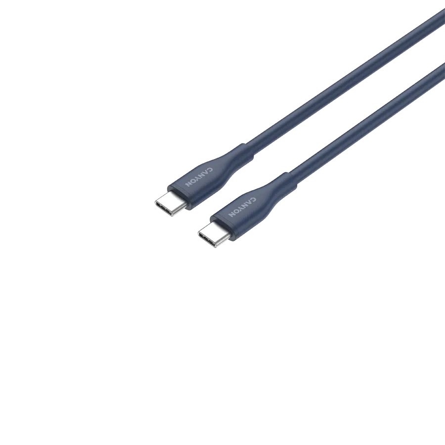 CANYON Кабель USB-C, 1 м, Тёмно-синий — Изображение №3