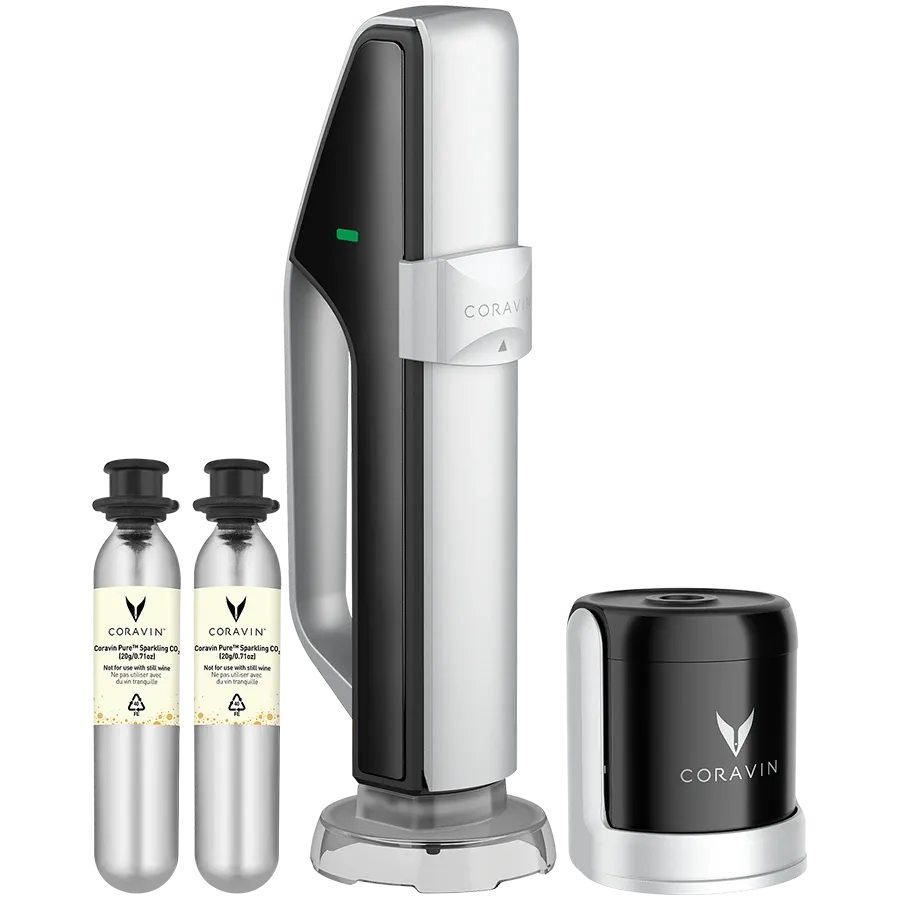 Система сохранения игристых вин CORAVIN, черный/серебристый — Изображение №1