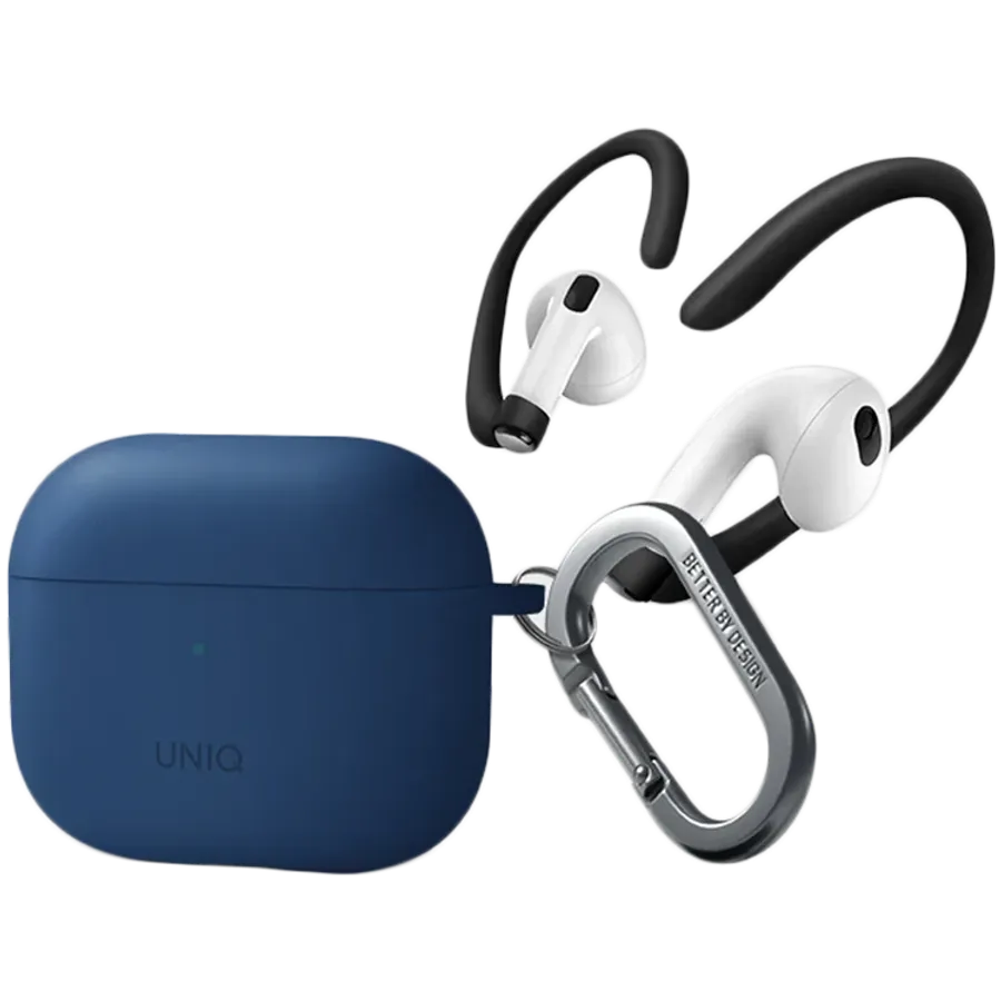 Case UNIQ Nexo  Blue for AirPods (Gen3) — Image №1