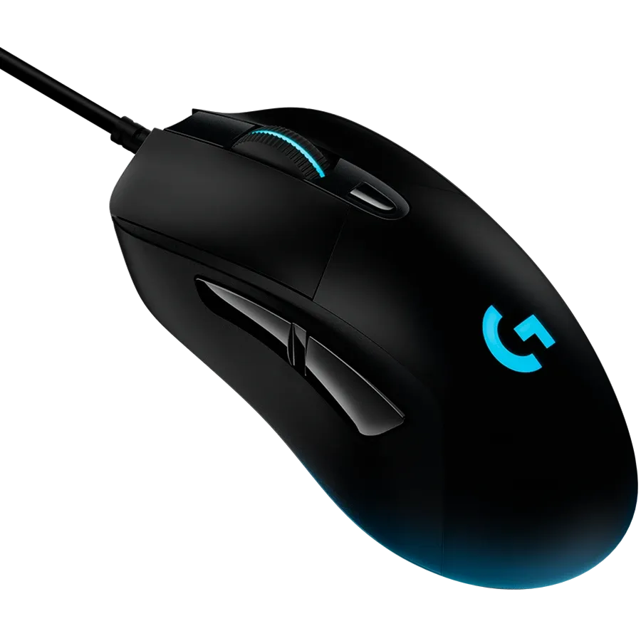 LOGITECH G403 HERO Gaming Mouse, Wired, Black — Image №2 LOGITECH G403 HERO Gaming Mouse, Wired, Black — Image №2