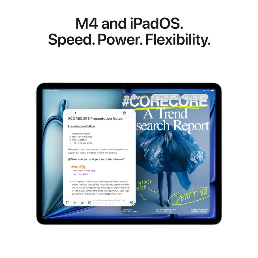 Apple iPad Air 11 (M4), 128 ГБ, Wi-Fi+4G, 2026, Space Gray — Изображение №4