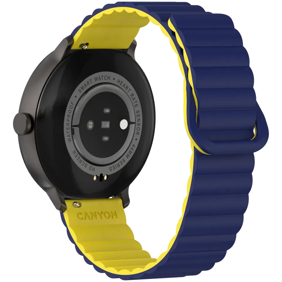 CANYON Jacky SW-69 Smart Watch, Blue/Yellow — Εικών №4 CANYON Jacky SW-69 Smart Watch, Blue/Yellow — Εικών №4