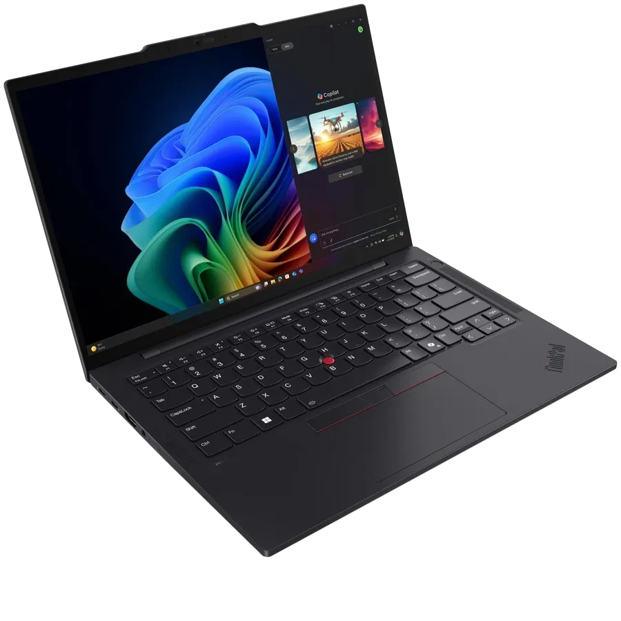 Ноутбук LENOVO ThinkPad T14s Gen 6 14" (1920x1200), Core Ultra 7 Processor 258V, 32 ГБ, Arc 140V, Чёрный, 1 ТБ — Изображение №2 Ноутбук LENOVO ThinkPad T14s Gen 6 14" (1920x1200), Core Ultra 7 Processor 258V, 32 ГБ, Arc 140V, Чёрный, 1 ТБ — Изображение №2