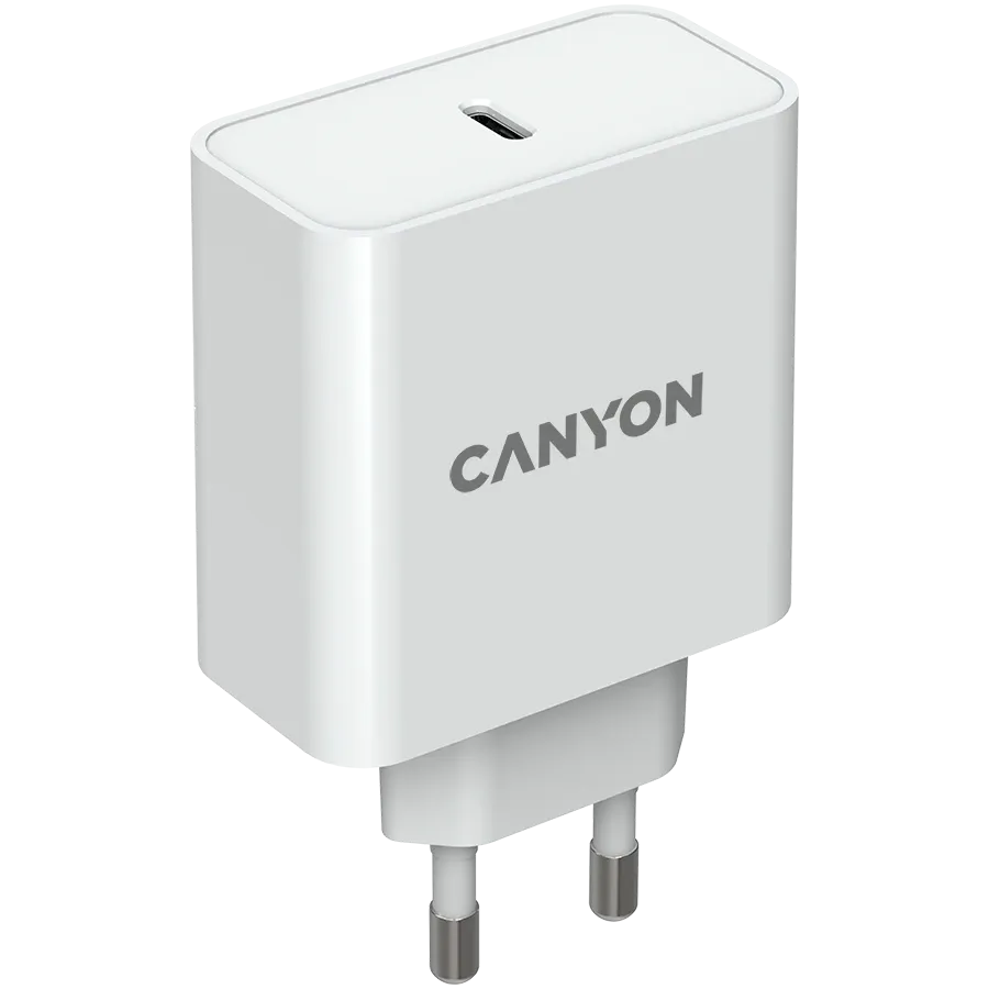 CANYON H-65 Power Adapter, 65 W, White — Image №2 CANYON H-65 Power Adapter, 65 W, White — Image №2
