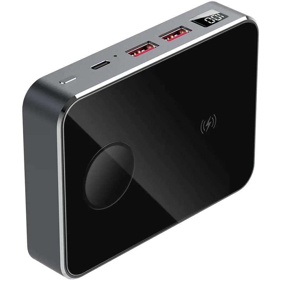 PRESTIGIO Graphene PD Watch Power Bank, 10000 mAh, Silver — Image №5