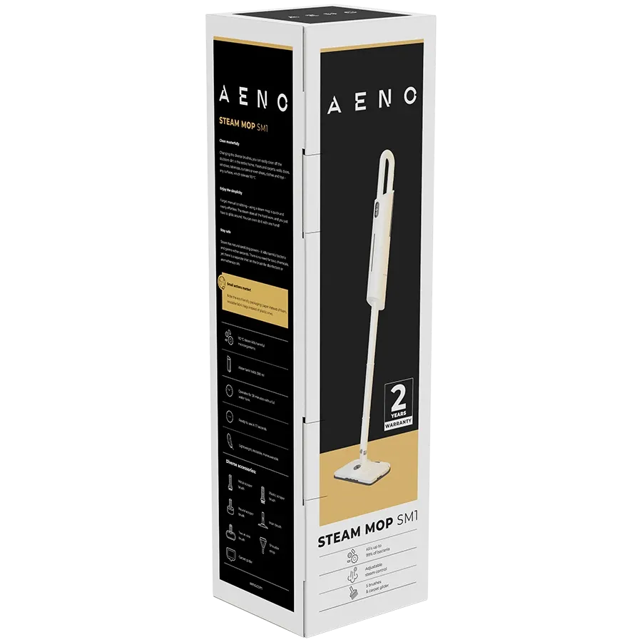 AENO SM1 Паровая швабра, Белый — Изображение №6