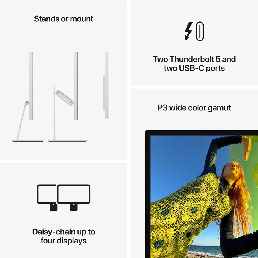 Apple Studio Display 27" Standard glass, Silver — Image №8