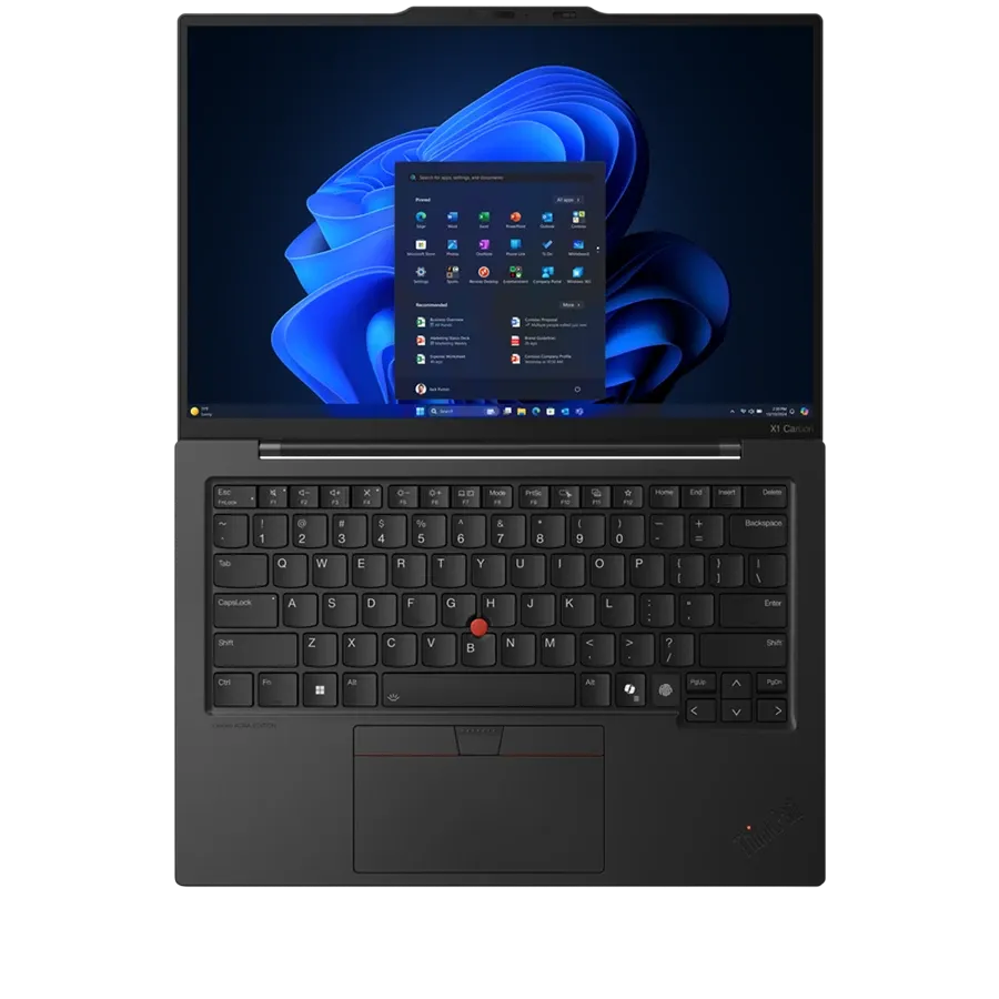 Laptop LENOVO ThinkPad X1 Carbon G13 14" (2880x1800), Core Ultra 7 Processor 258V, 32 GB, Arc Graphics, Black, 2 TB — Image №4