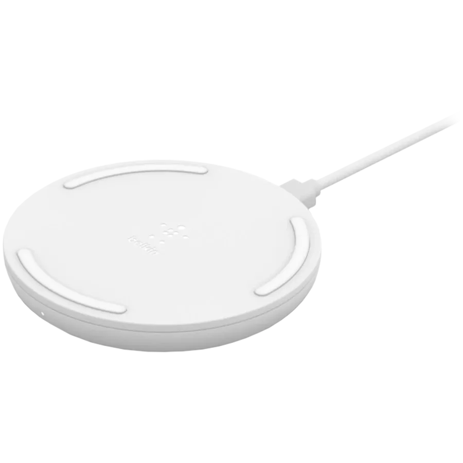 BELKIN Wireless Charger, 15 W, White — Image №1