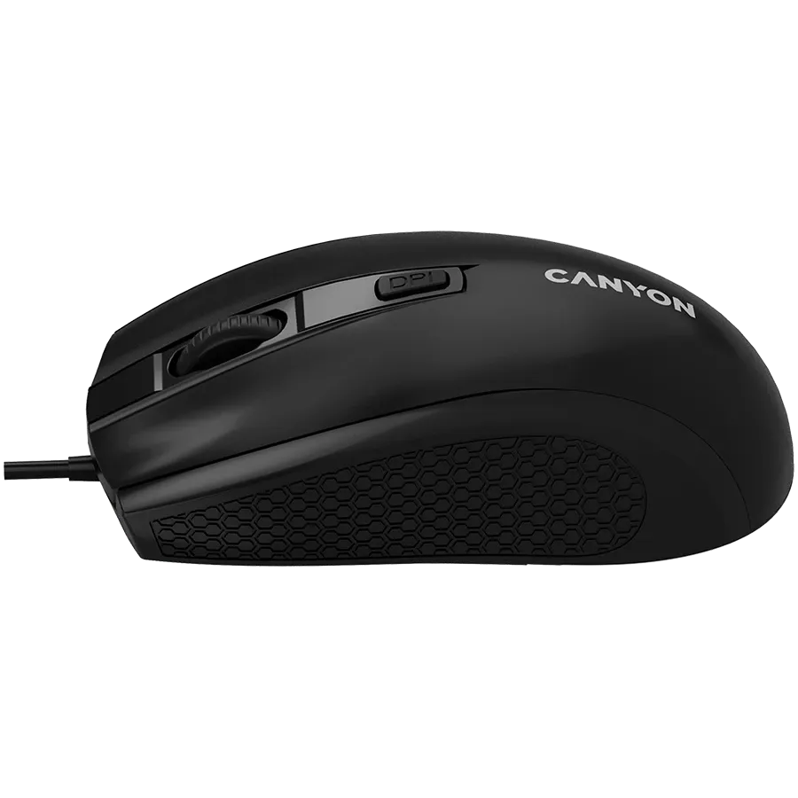 CANYON Ποντίκι M-4, Ενσύρματο, Μαύρος — Εικών №3