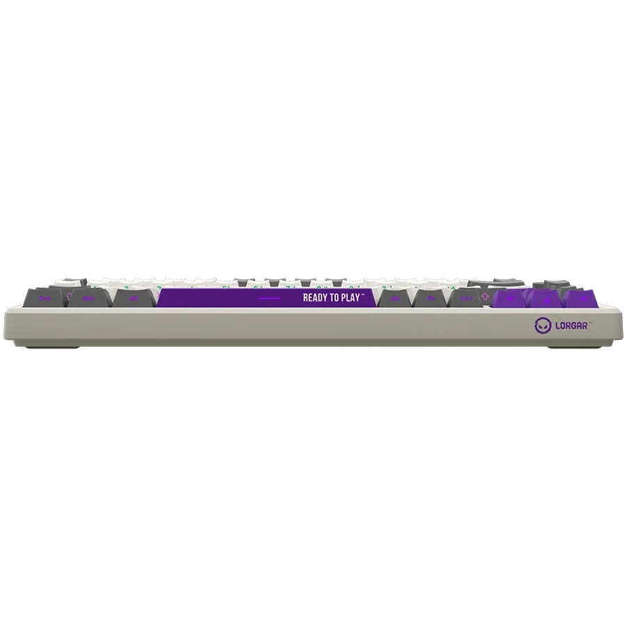 LORGAR KBP7075W Игровая клавиатура, Беспроводная, Бежевый, Английский — Изображение №5