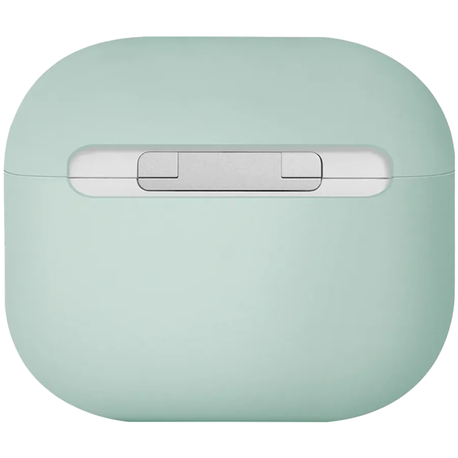 UNIQ Чехол LINO , Mint Green для AirPods (Gen. 3) — Изображение №2