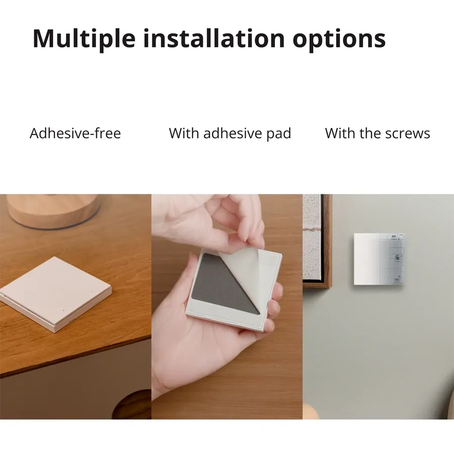 Wireless remote switch H1 (double rocker) AQARA, White — Image №10