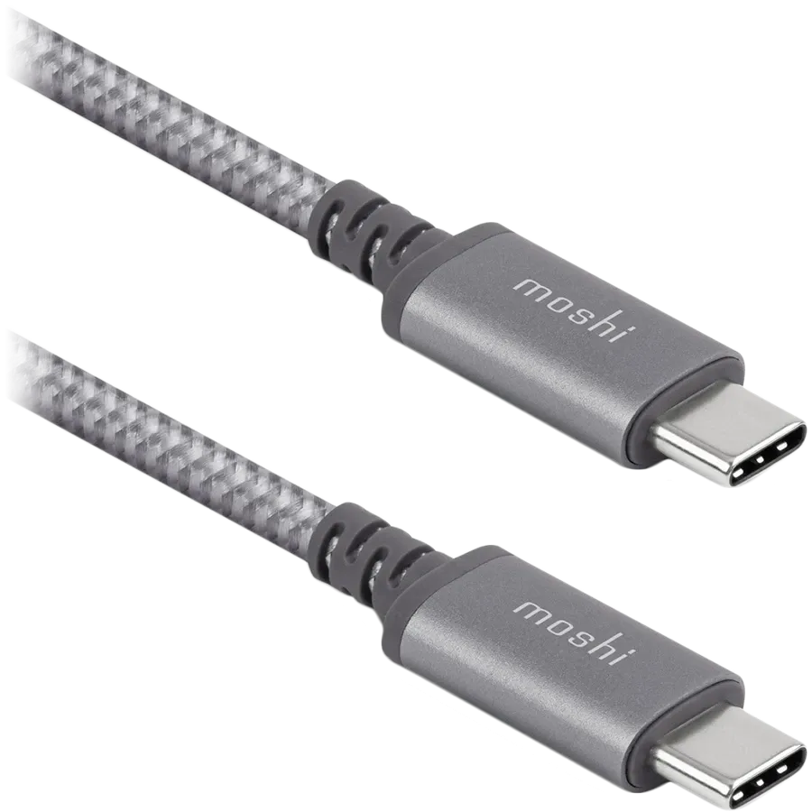 MOSHI USB-C Cable, 2 m, Titanium Gray — Image №2