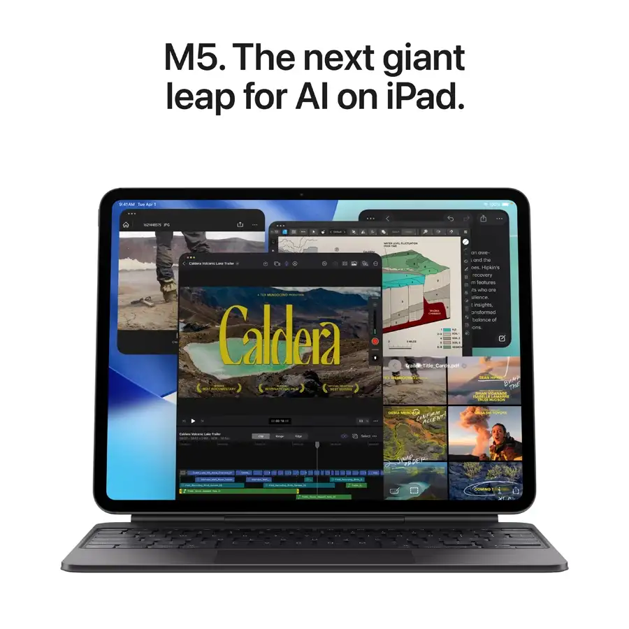 Apple iPad Pro 13 (M5), 512 GB, Wi-Fi, Standard glass, 2025, Space Black — Image №4