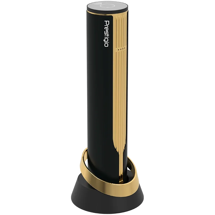 PRESTIGIO Maggiore Smart штопор для вина, черный/золотой — Изображение №3