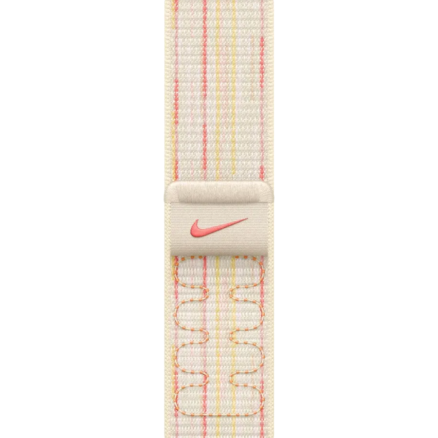 APPLE 42mm Nike Sport Loop Band Extension Nike Sport Loop Starlight/Pink Για Apple Watch 38/42 mm — Εικών №1