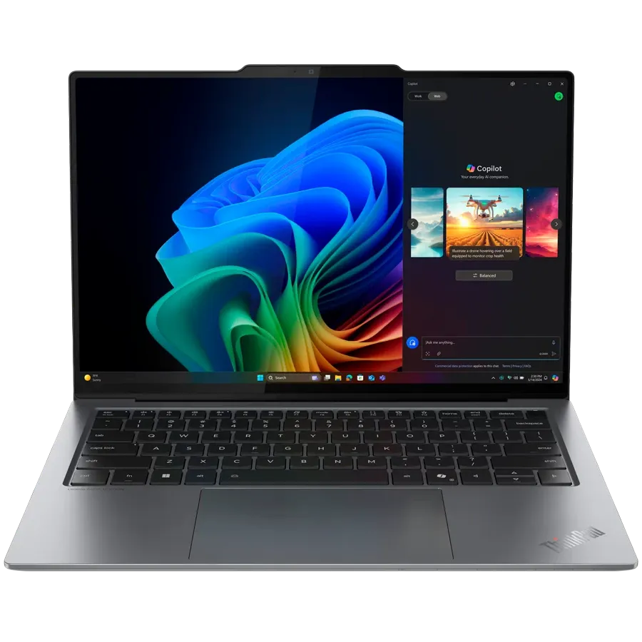 Laptop LENOVO ThinkPad X9-14 Gen1 14" (1920x1200 60Hz), Core Ultra 7 Processor 258V, 32 GB, Arc Graphics, Gray, 1 TB — Image №1