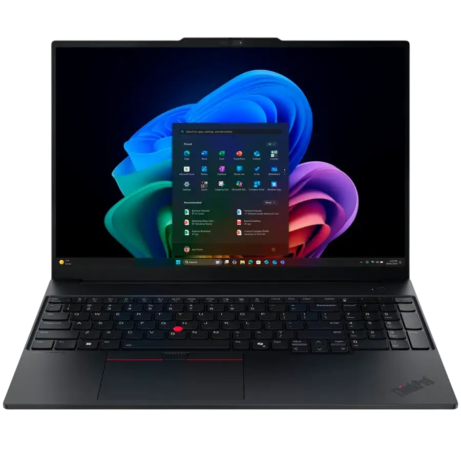 Laptop LENOVO ThinkPad E16 Gen 4 16" Core Ultra 7 Processor 355 32GB RAM 1TB SSD, Black, 2026 — Image №1