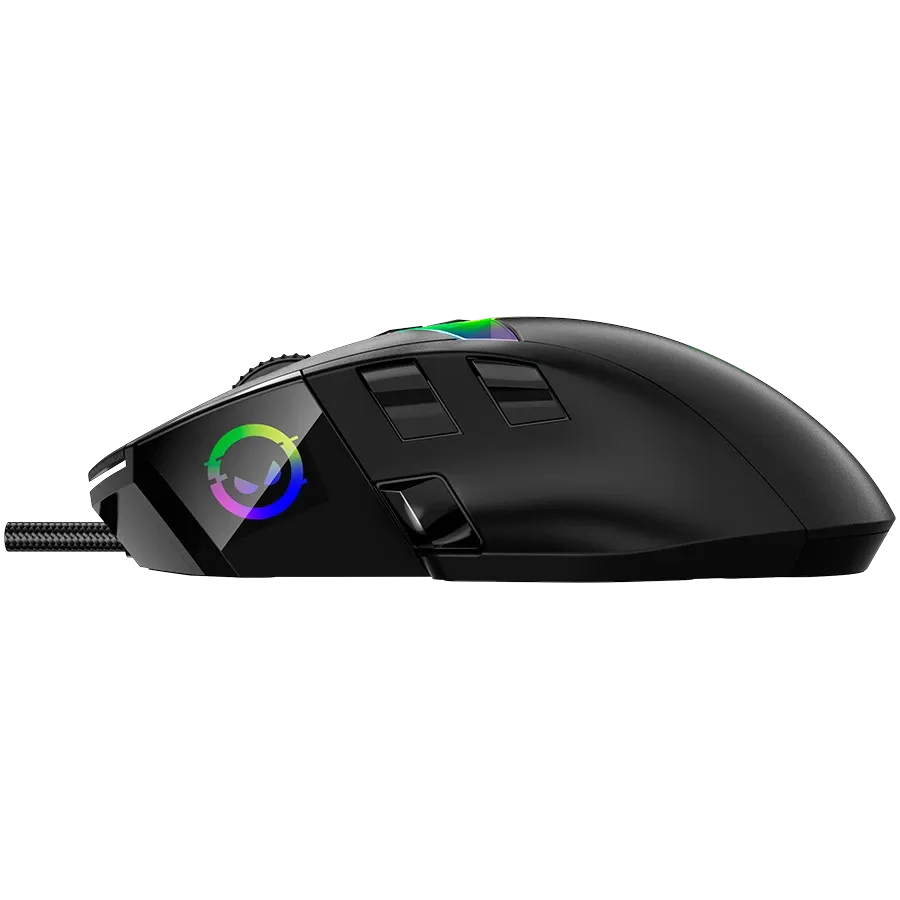 LORGAR MSP80 Gaming Mouse, Wired, Black — Image №4