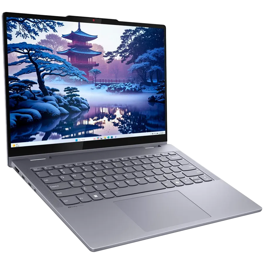 Laptop LENOVO IdeaPad 5 2-in-1 14 14" (1920x1200 60Hz), Core Ultra 7 Processor 255H, 24 GB, Arc 140T, Luna Grey, 1 TB — Image №2