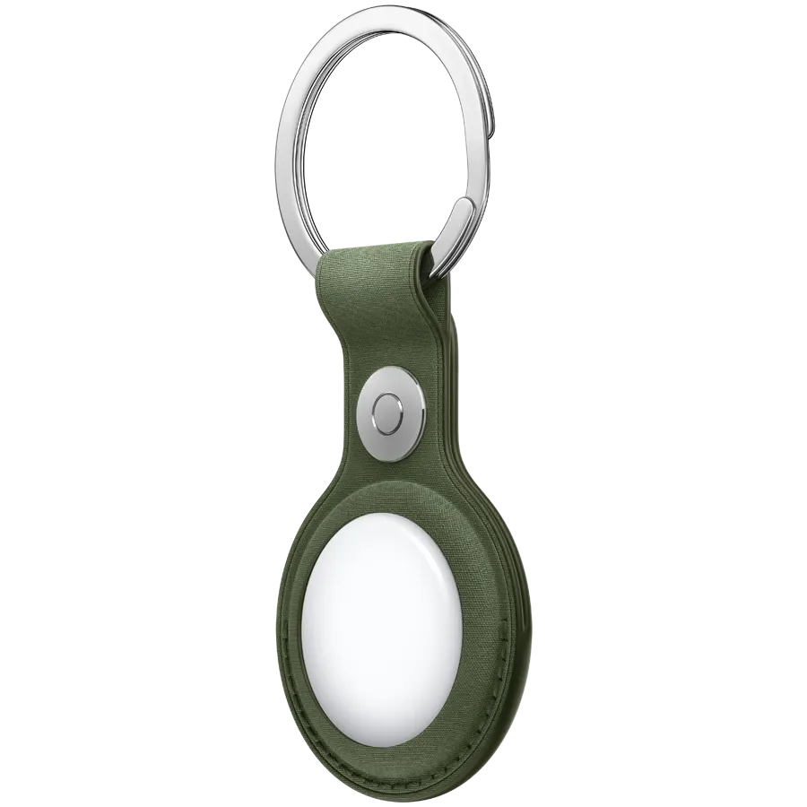 Apple FineWoven Key Ring, Dark Olive — Image №2 Apple FineWoven Key Ring, Dark Olive — Image №2