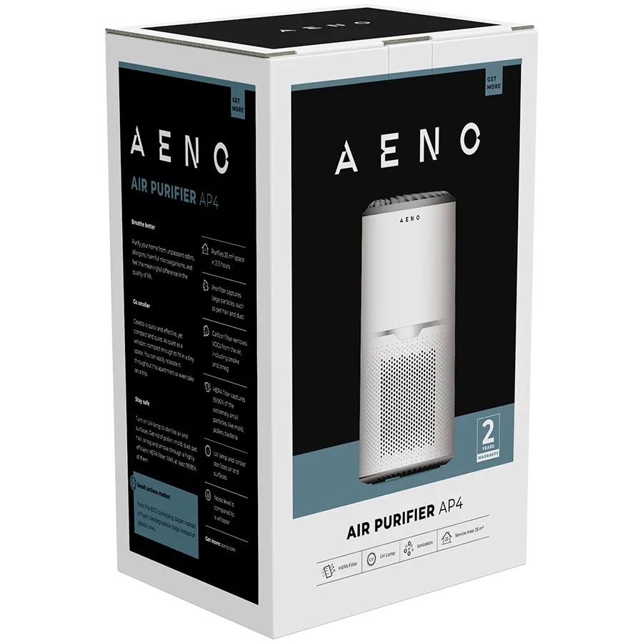 Air Purifier AENO AP4, Λευκό ματ — Εικών №7