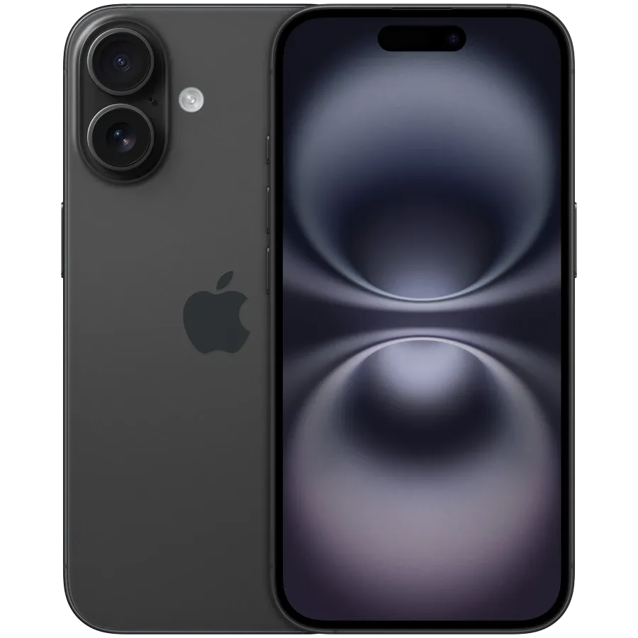 Apple iPhone 16, 128 GB, Μαύρος — Εικών №1