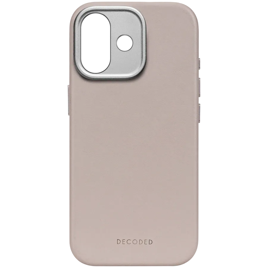 DECODED Чехол Leather Case with MagSafe, Solid Clay для iPhone 17 — Изображение №2