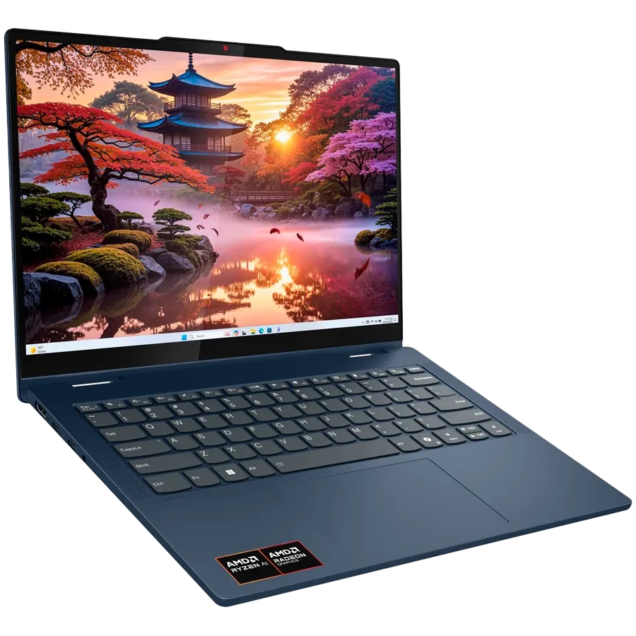 Φορητός LENOVO IdeaPad 5 2-in-1 14 14" (1920x1200 60Hz), Ryzen AI 7 350, 24 γιγαμπάιτε, 860M, Cosmic Blue, 1 τεραμπάιτε — Εικών №2