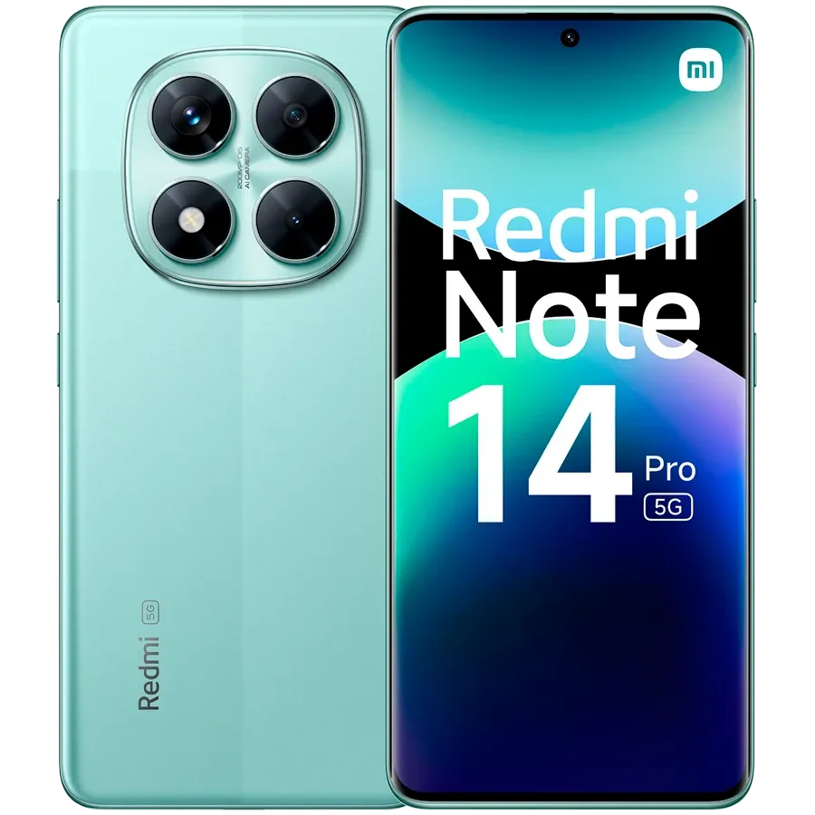 XIAOMI Redmi Note 14 Pro 5G  5G 8 GB/256 GB, Coral Green — Image №1