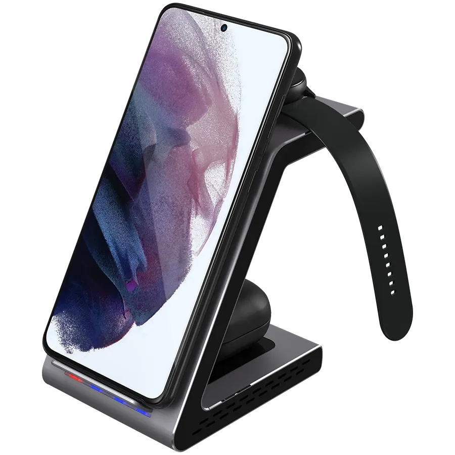 PRESTIGIO ReVolt A9 Ασύρματος φορτιστής, 10 βατ, Γκρι — Εικών №9