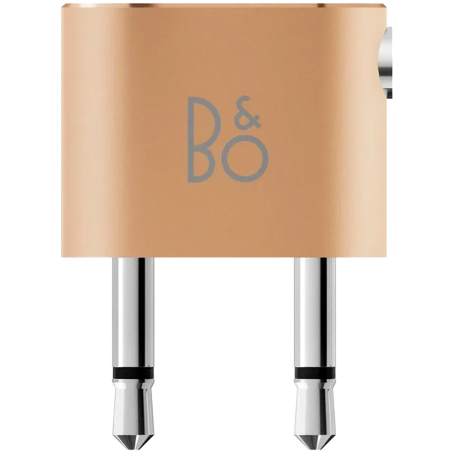 Flight adaptor for Beoplay H95, Gold Tone — image №1