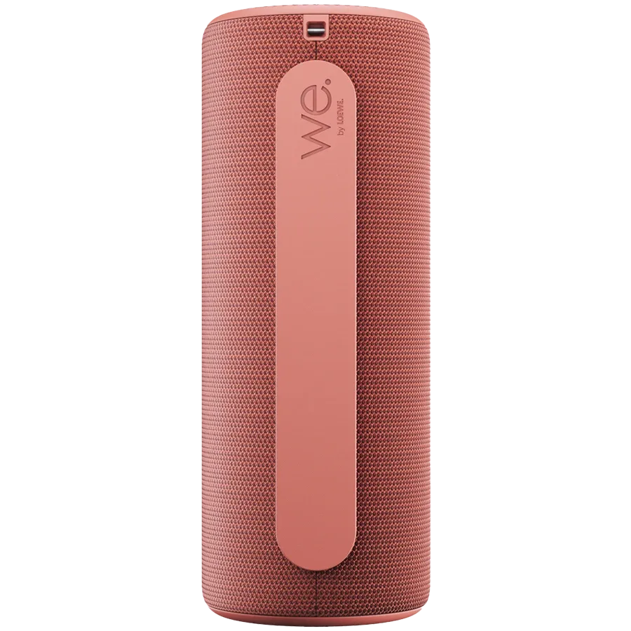 WE BY LOEWE WE. HEAR 2 Портативная колонка, Красный коралл — Изображение №2