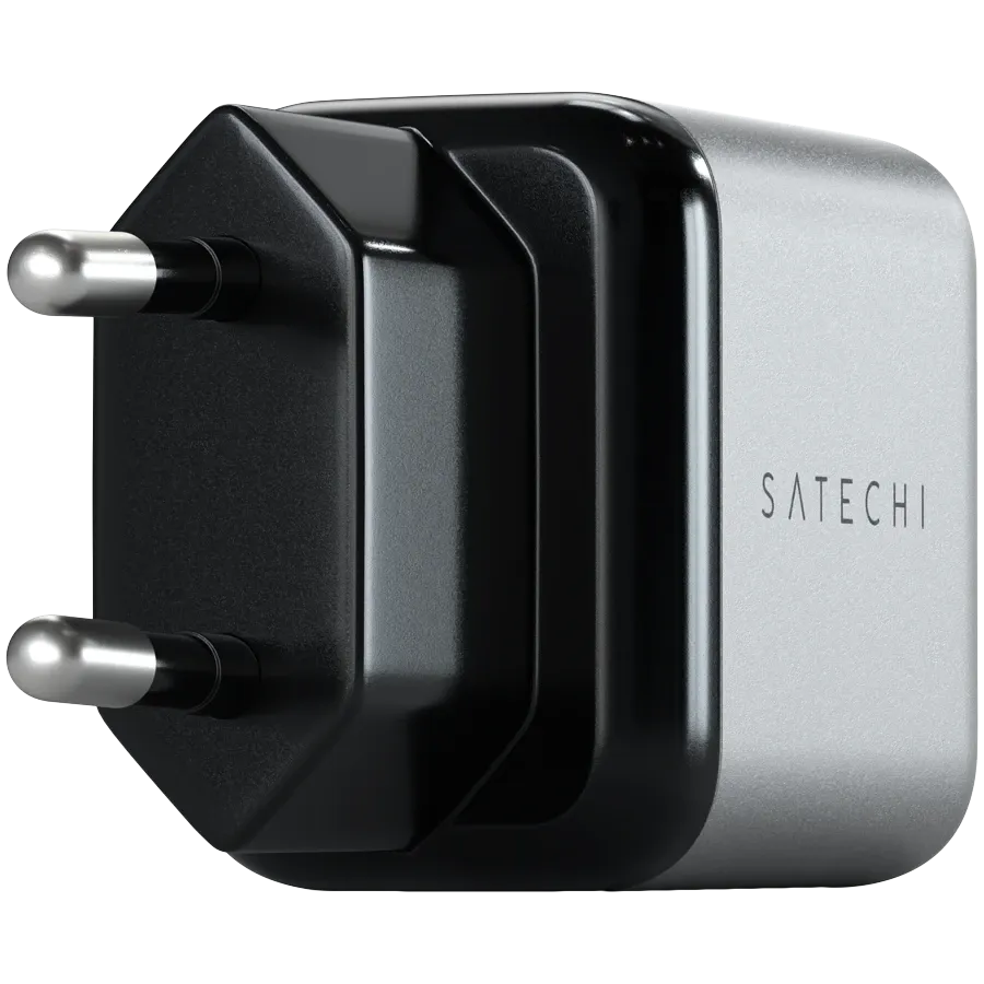 SATECHI Power Adapter USB-C, 30 W, Silver — Image №4 SATECHI Power Adapter USB-C, 30 W, Silver — Image №4