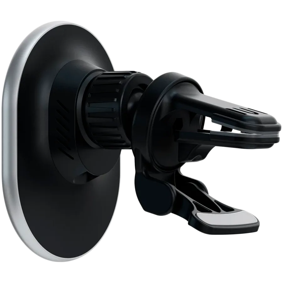 SATECHI Car Cradle Magnetic Wireless Car Charger, Space Gray — Image №3