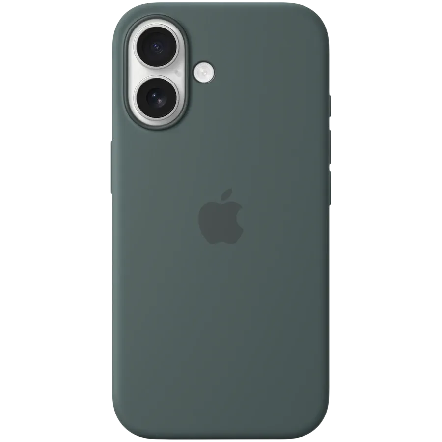 APPLE Іс Silicone Case with MagSafe with MagSafe Lake Green for iPhone 16 — image №1