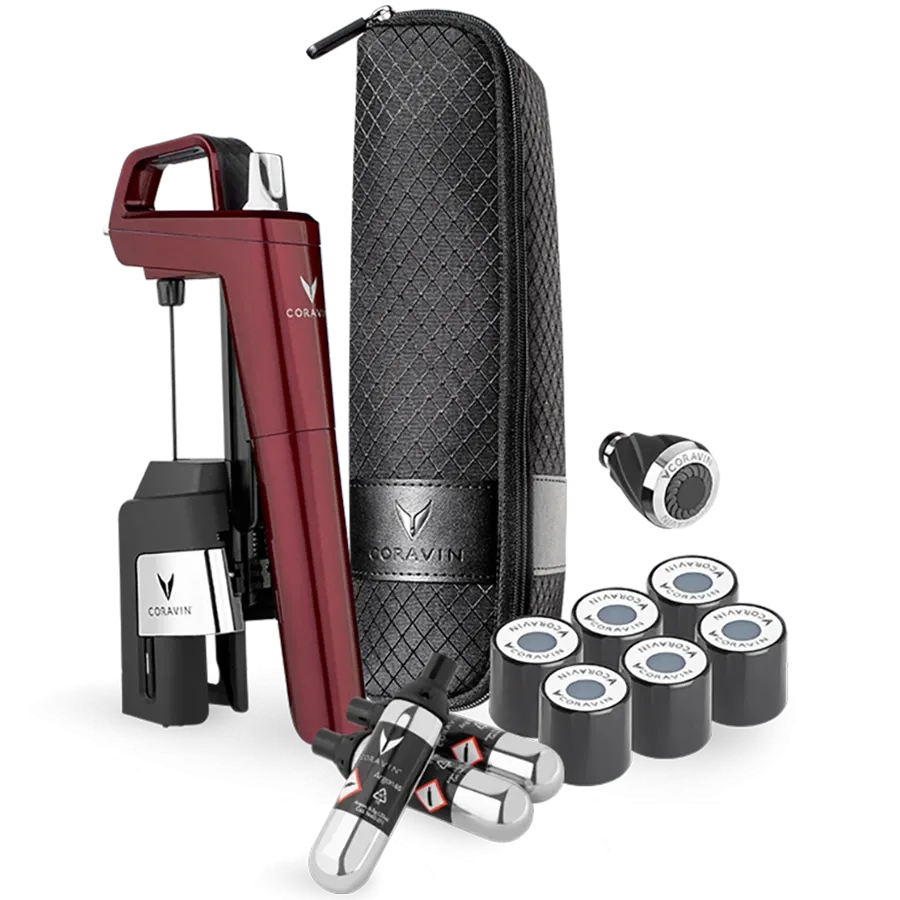 CORAVIN Timeless Six Plus Timeless Six+ Wine Preservation System, Burgundy — Image №12 CORAVIN Timeless Six Plus Timeless Six+ Wine Preservation System, Burgundy — Image №12