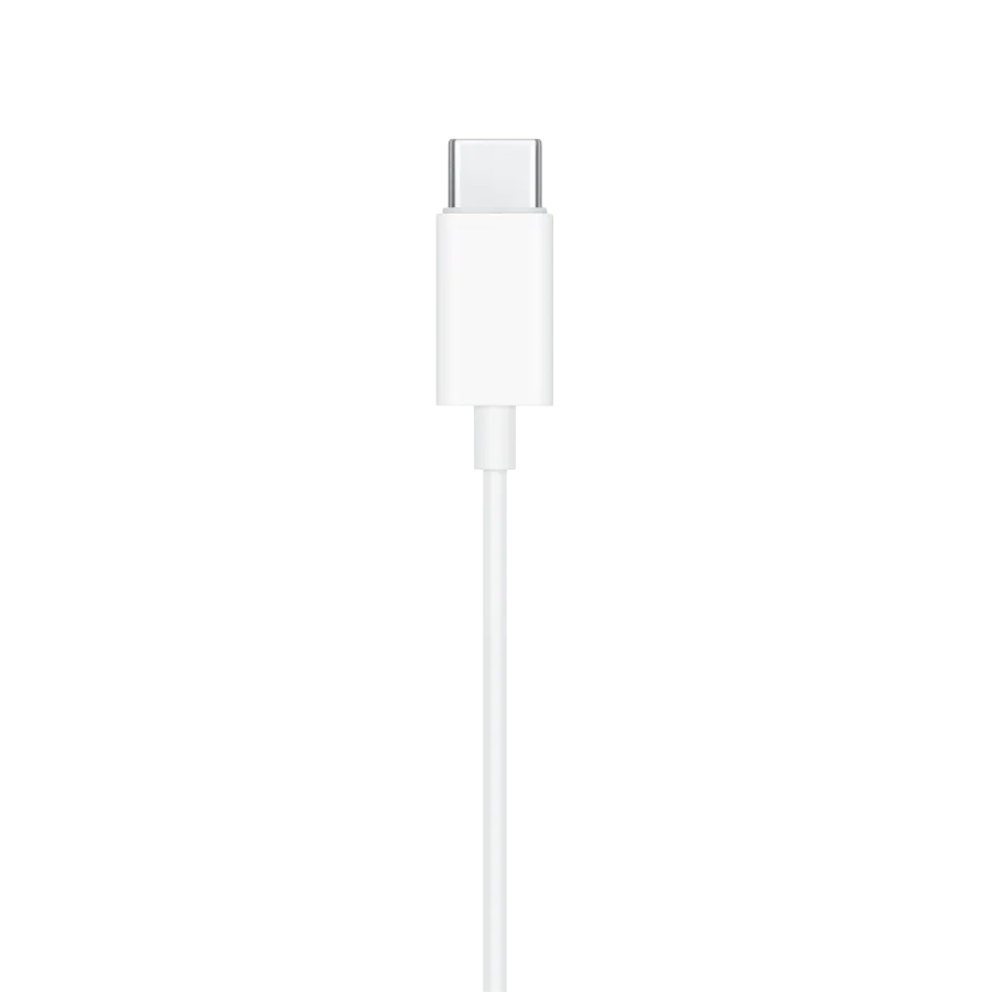 Headphones APPLE EarPods with USB-C Connector, White — Image №5